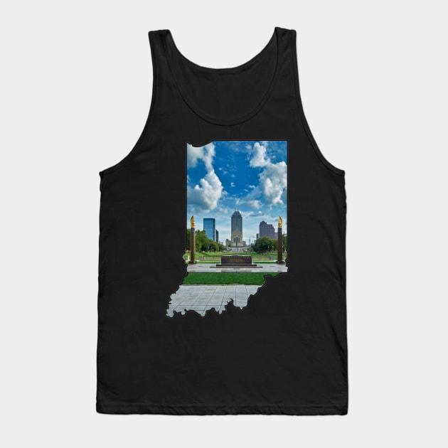 Indiana (Indianapolis) Tank Top by gorff